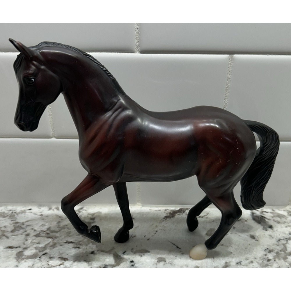 Vintage Breyer Dark Brown Arabian Stallion Horse‎ Brown Variant